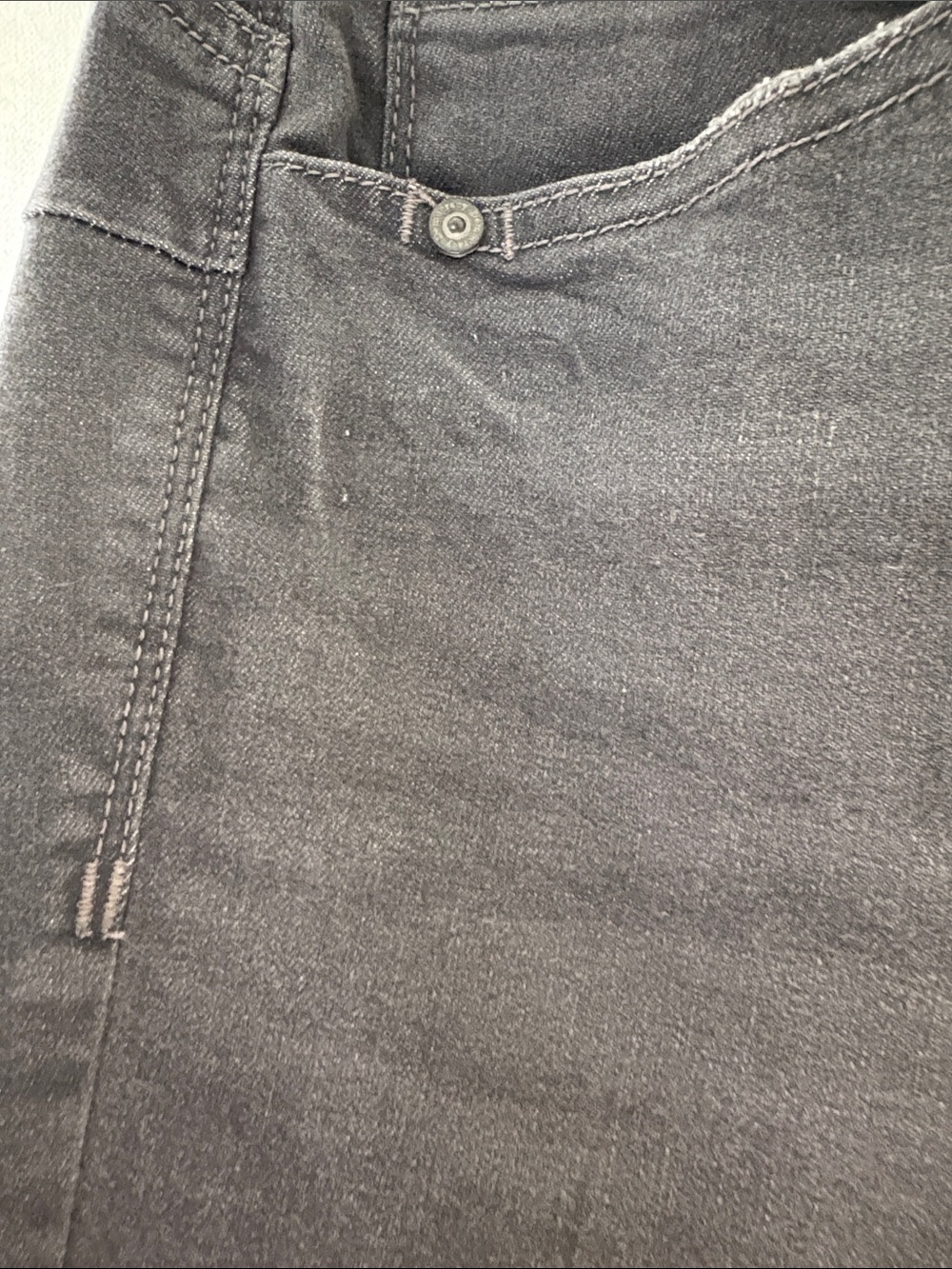 Democracy Women's Dark Gray Distressed Skinny Jeans - Picture 3 of 7